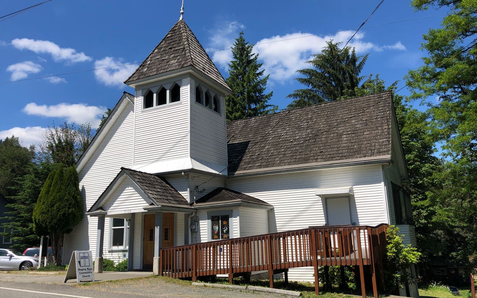 Raging River Community Church in Preston, Washington