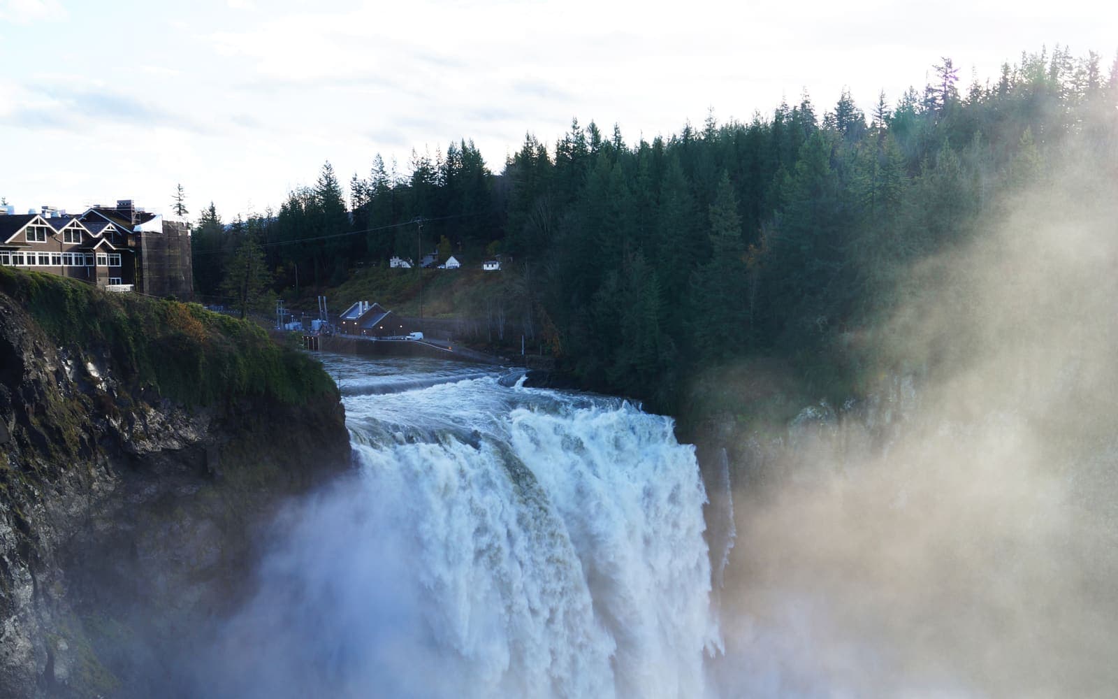 Snoqualmie Falls in Snoqualmie, Washington