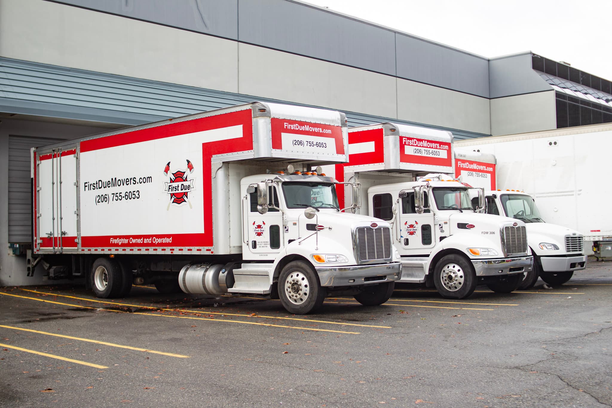 First Due Movers delivery fleet