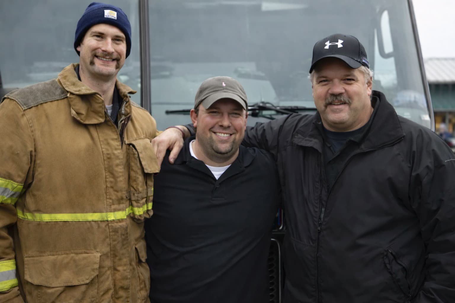 First Due Movers founders Jim, Jeff, and Joe