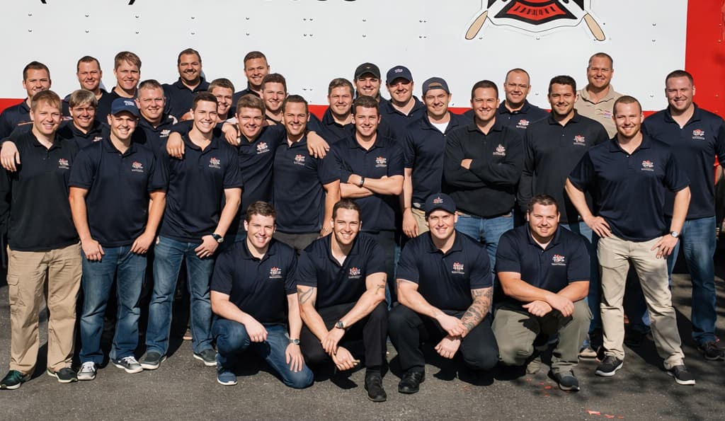 First Due Movers team with truck